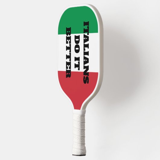 Italianen doen het beter leuk pickleball paddle ra (Links)