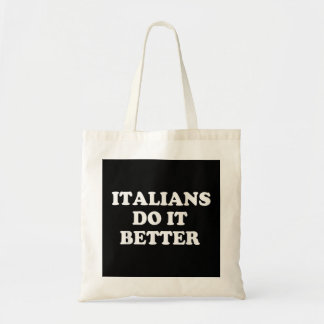Italianen doen het beter met de Italiaanse Italiaa Tote Bag