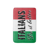Italianen doen het beter met een badmat onder Ital (Voorkant Verticaal)
