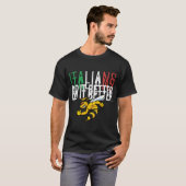 ITALIANEN DOEN HET BETER T-SHIRT (Voorkant volledig)