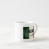 Italianen doen het beter vlag Espresso Cup Kop (Voorkant rechts)