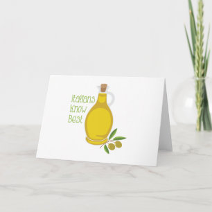 Italianen kennen best kaart