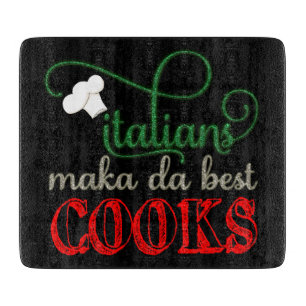 Italianen maken echt de beste koks snijplank