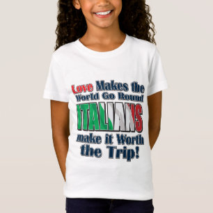 Italianen maken het de moeite waard t-shirt
