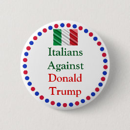 italianen tegen de Button van donald trump