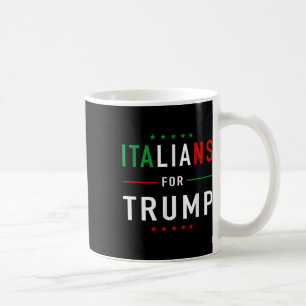 Italianen voor Trump T-shirt Pro Trump Italiano Koffiemok