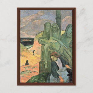 Italiano: Calvario Breton (Il Cristo Verde) Briefkaart