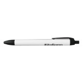 ITALIANO Hashtag Zwarte Inkt Pen (Bovenkant)