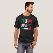 Italians Do It Better  Italy Italia T-shirt (Voorkant volledig)
