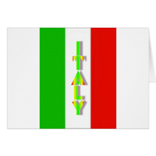 Italië (Voorkant Horizontaal)