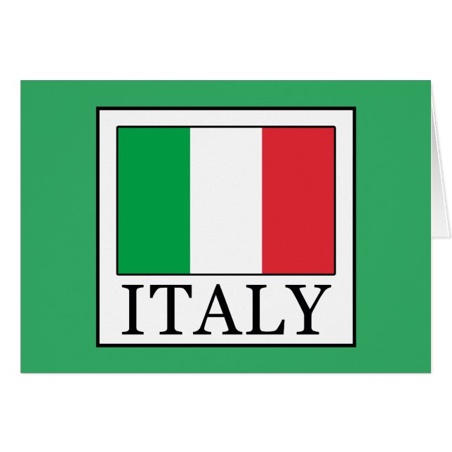 Italië (Voorkant Horizontaal)