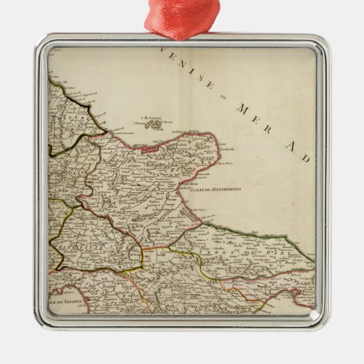 Italië 10 metalen ornament (Voorkant)
