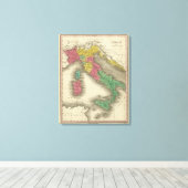 Italië 11 canvas afdruk (Insitu (Houten vloer))