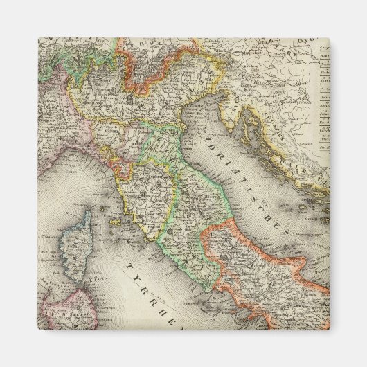 Italië 12 magneet (Voorkant)