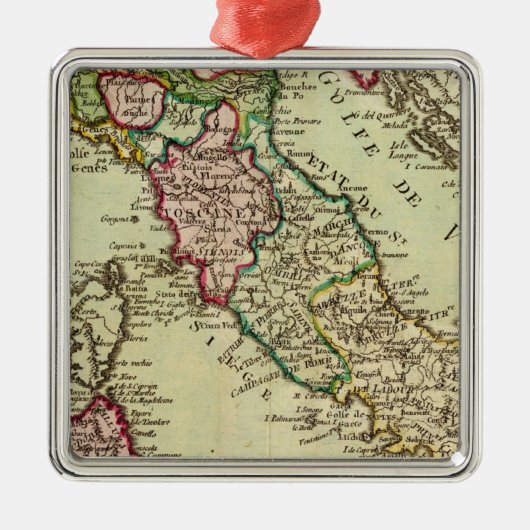 Italië 13 metalen ornament (Voorkant)