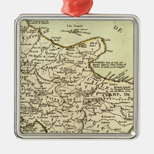 Italië 14 metalen ornament (Voorkant)