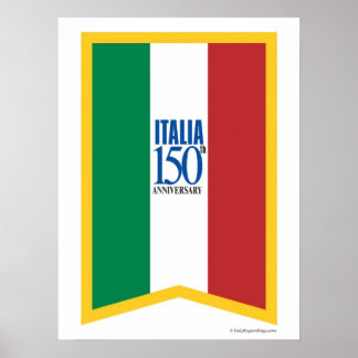Italië 150e Jubileum Poster