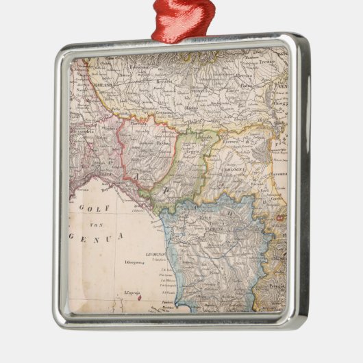 Italië 15 metalen ornament (Links)