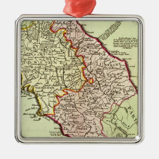 Italië 15 metalen ornament (Voorkant)