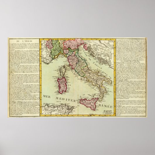 Italië 15 poster (Voorkant)