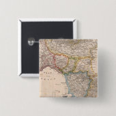 Italië 15 vierkante button 5,1 cm (Voorkant /achterkant)