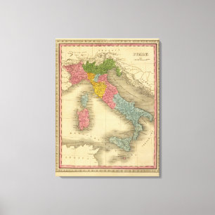 Italië 16 canvas afdruk