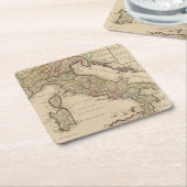 Italië 16 kartonnen onderzetters (Schuin)