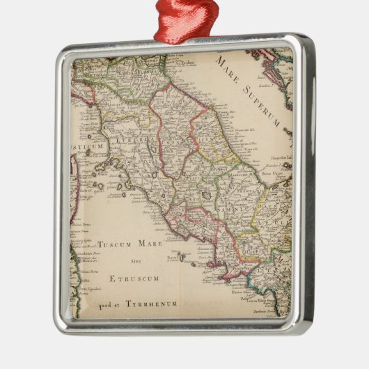 Italië 16 metalen ornament (Links)