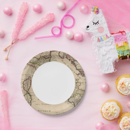 Italië 16 papieren bordje (Feest)