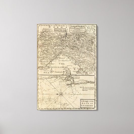 Italië 17 canvas afdruk (Voorkant)