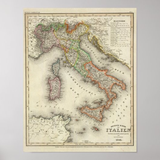 Italië 17 poster (Voorkant)