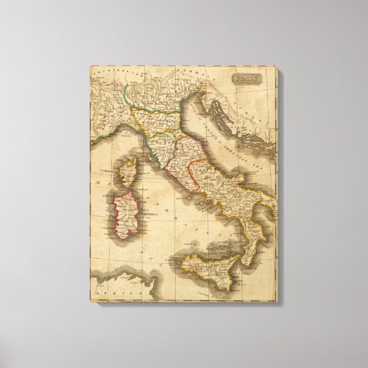 Italië 18 canvas afdruk (Voorkant)
