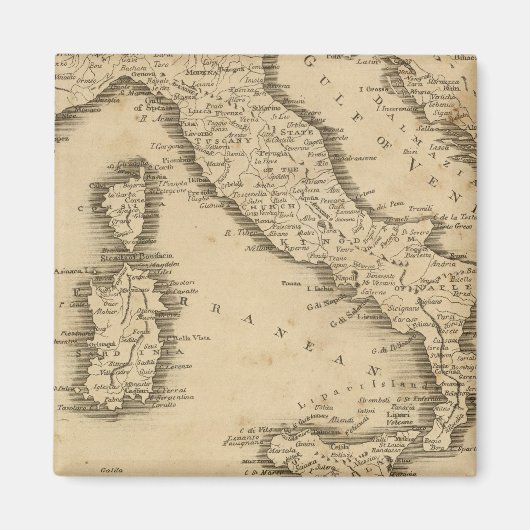 Italië 18 magneet (Voorkant)