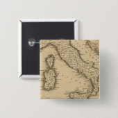 Italië 18 vierkante button 5,1 cm (Voorkant /achterkant)