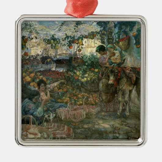 Italië, 1911 metalen ornament (Voorkant)