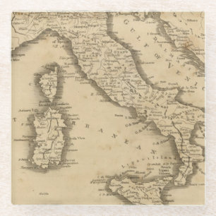 Italië 19 glazen onderzetter
