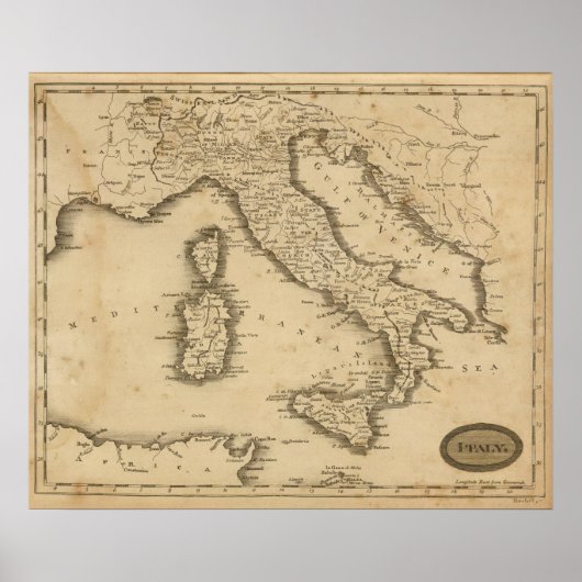 Italië 19 poster (Voorkant)