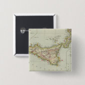 Italië 19 vierkante button 5,1 cm (Voorkant /achterkant)