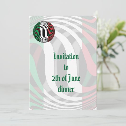 Italië #1 kaart (Staand voorkant)