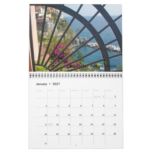 Italië 2010 kalender (Jan 2027)