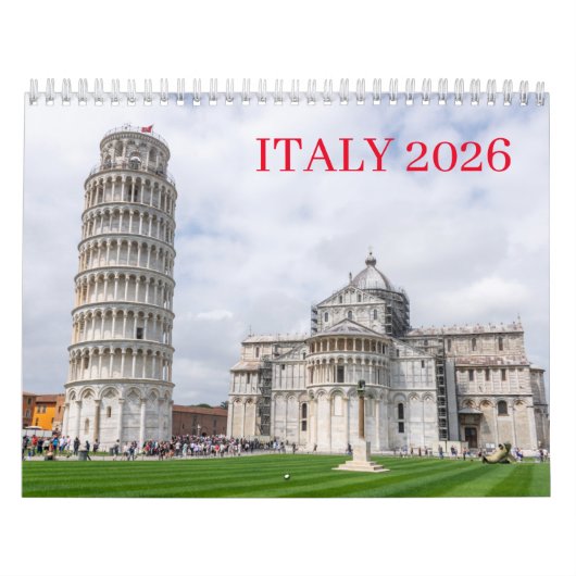 Italië 2026 kalender (Hoes)