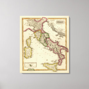 Italië 20 canvas afdruk
