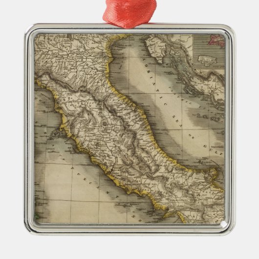 Italië 22 metalen ornament (Voorkant)