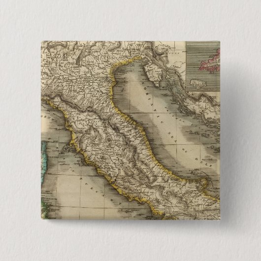 Italië 22 vierkante button 5,1 cm (Voorkant)