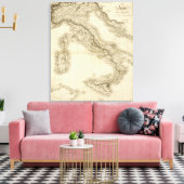 Italië 24 canvas afdruk (Insitu (Woonkamer))