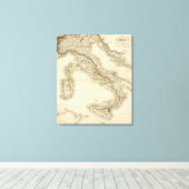 Italië 24 canvas afdruk (Insitu (Houten vloer))