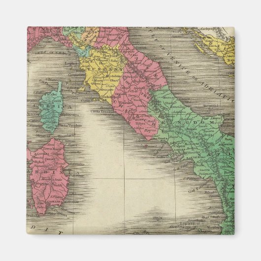 Italië 24 magneet (Voorkant)