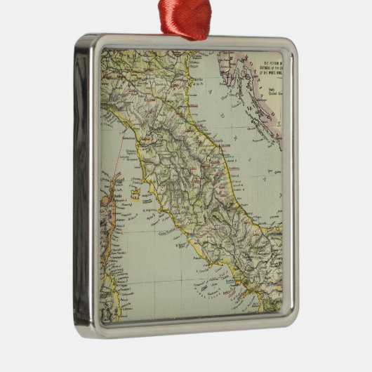 Italië 24 metalen ornament (Rechts)