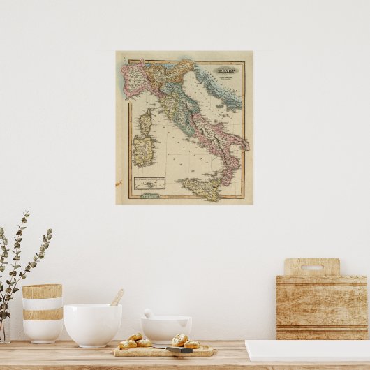 Italië 24 poster (Keuken)