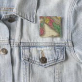 Italië 24 vierkante button 5,1 cm (In situ)